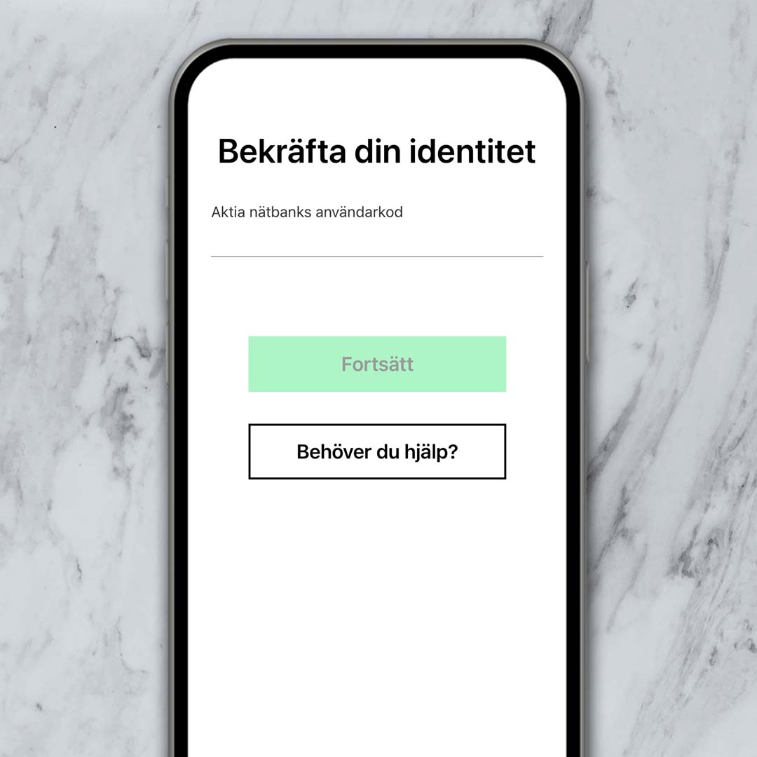 3. Bekräfta din identitet