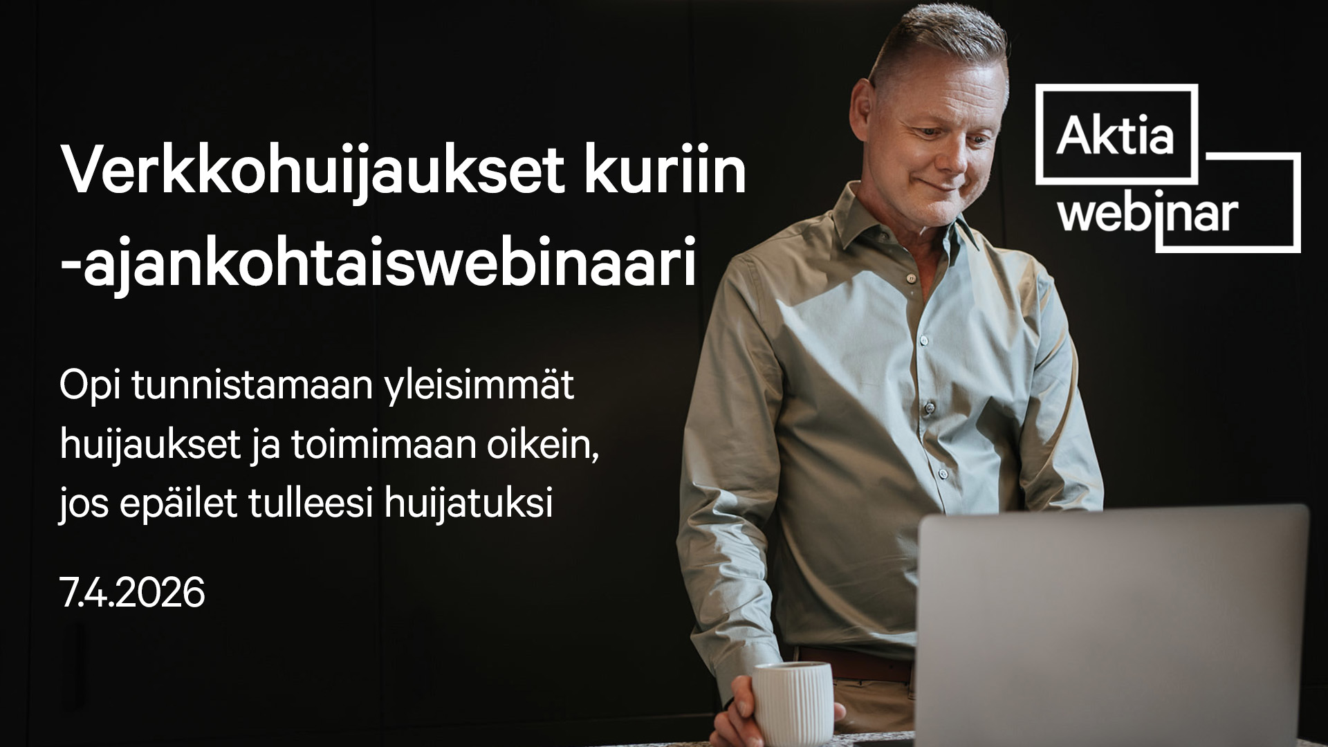 webinar Aktias inspelning av webinar