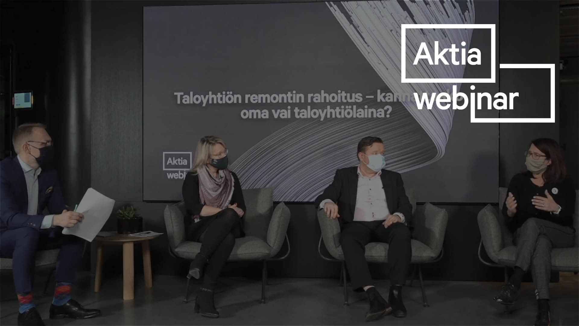 Inspelning av webinarium: Taloyhtiön remontin rahoitus – kannattaako oma vai taloyhtiölaina? (på finska)