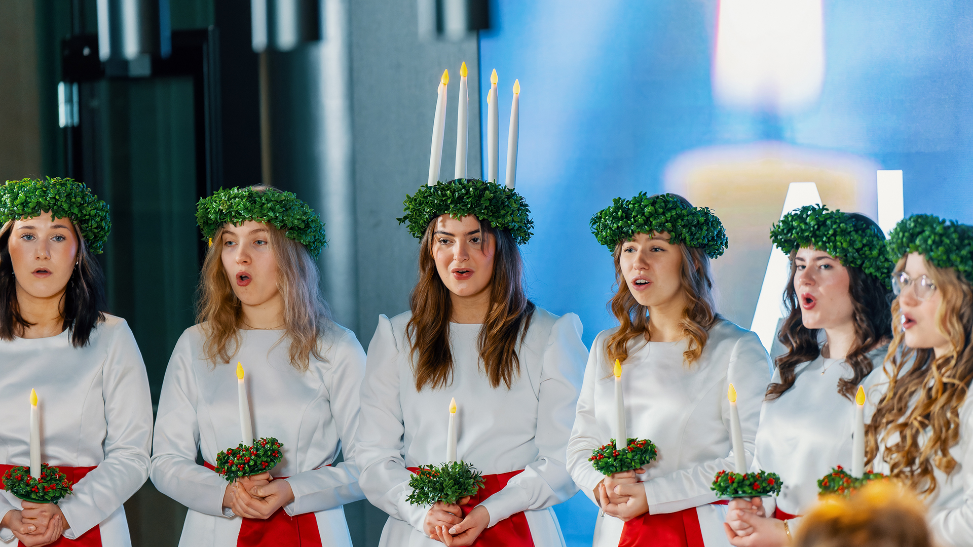 Finlands lucia spred ljus på Aktia