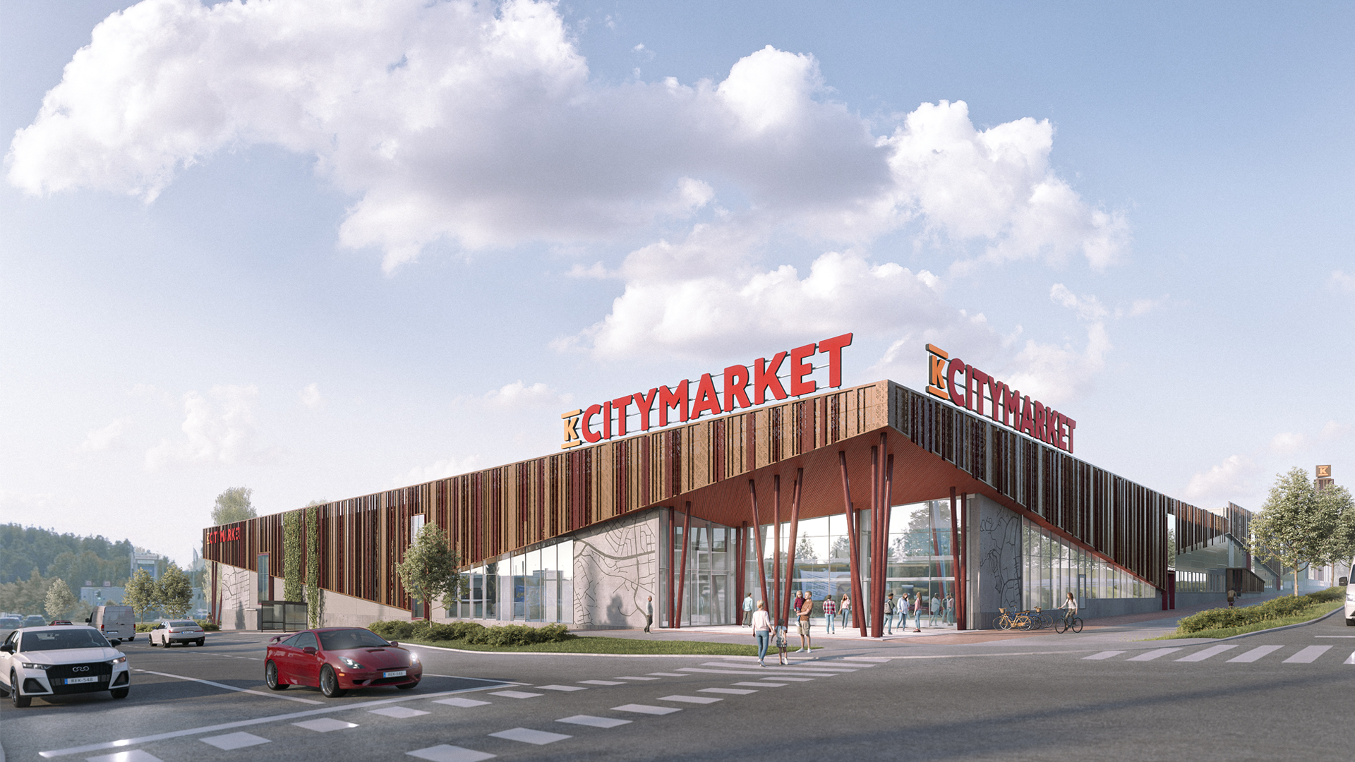 “Yhteistyö on ollut alusta asti joustavaa” – H. Mattinen Oy valitsi Aktian kumppaniksi Kuopion uuden Citymarketin toteutuksessa