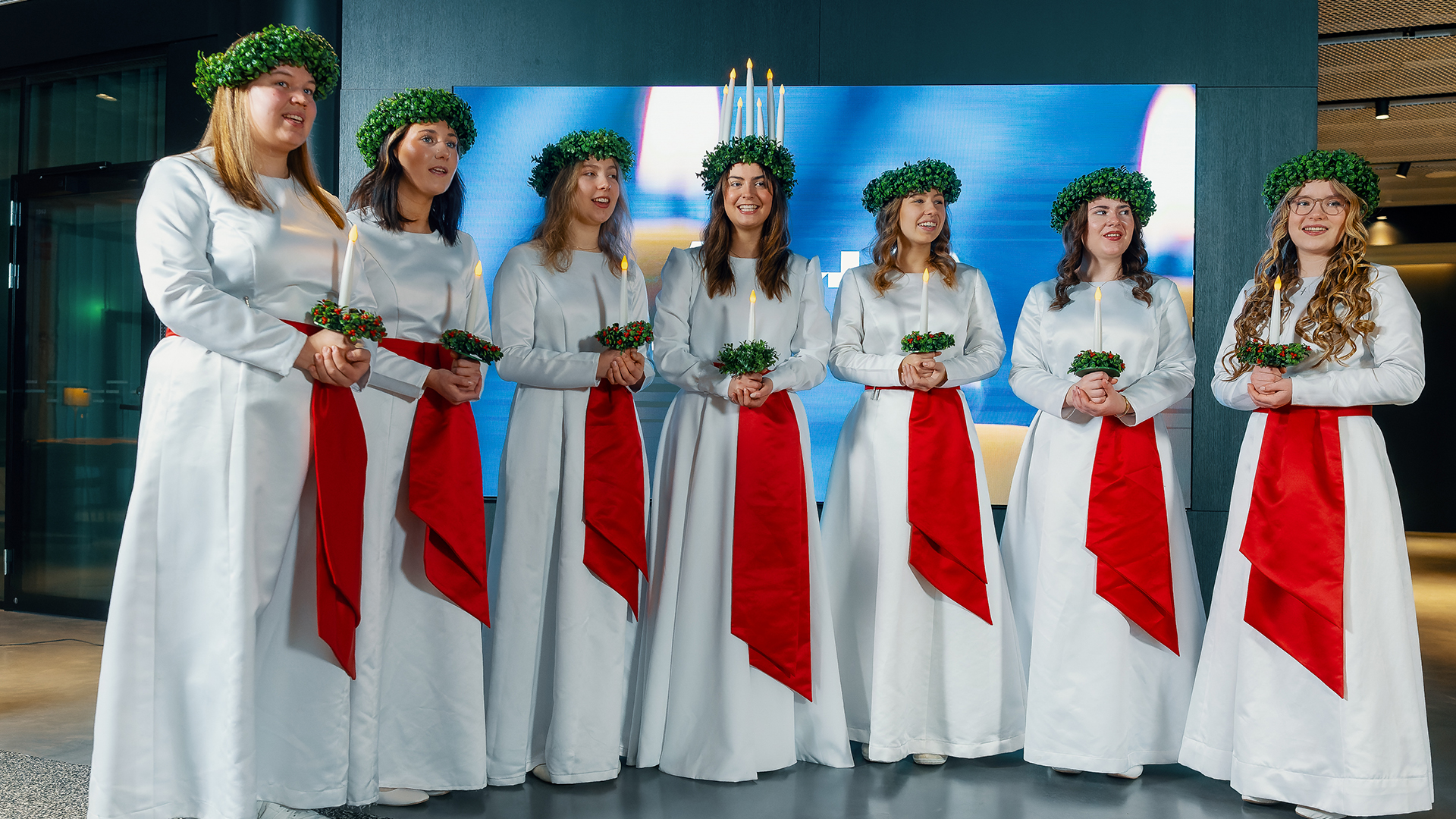 Finlands lucia spred ljus på Aktia