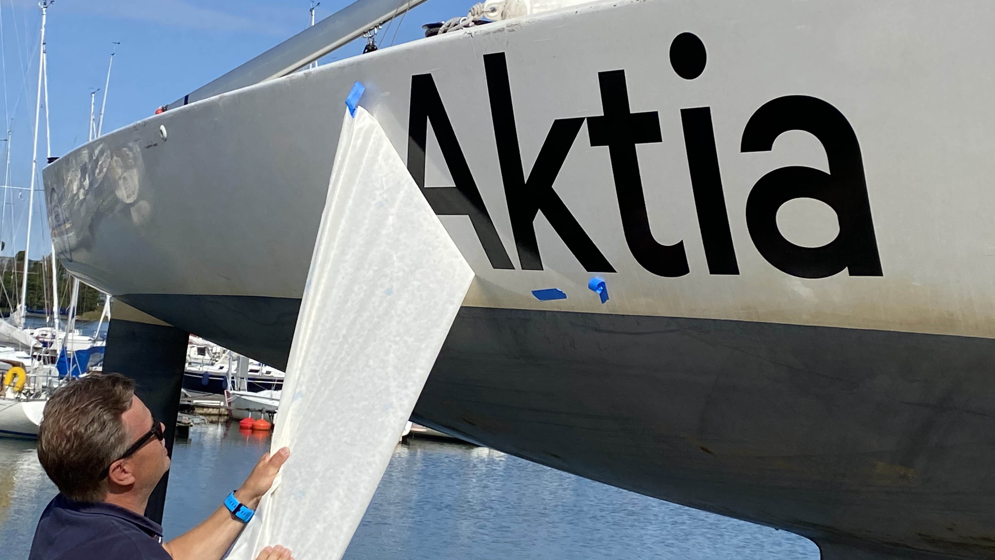 Aktia stöder de ungas möjligheter att segla