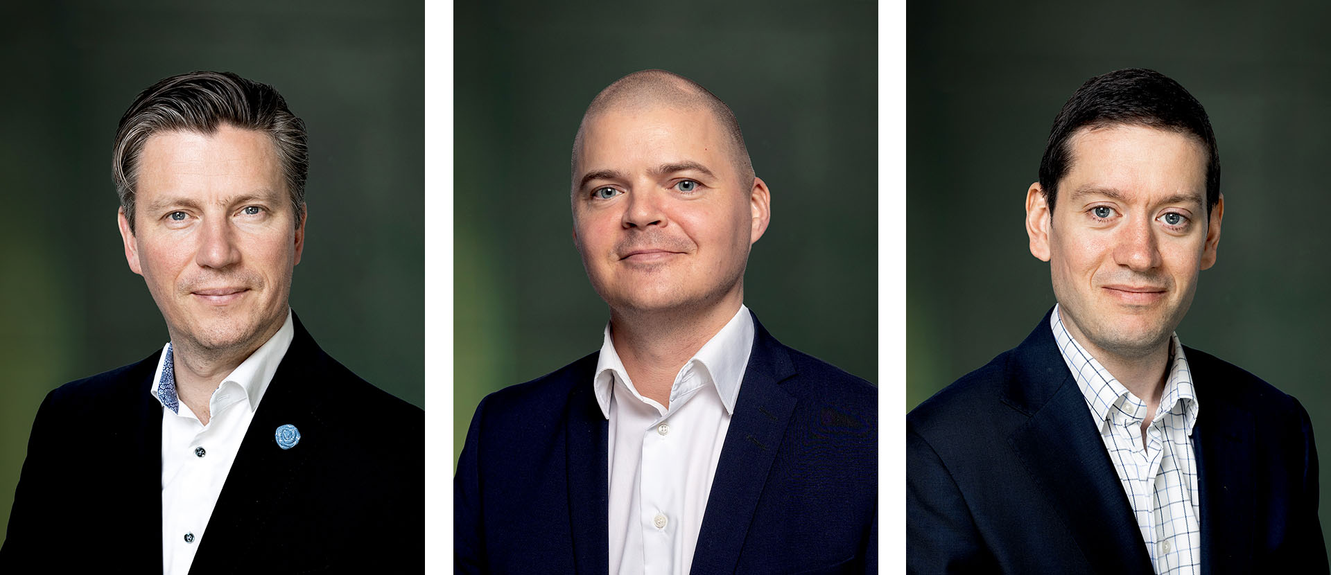 Tomi_Korpivaara_Aki_Lakkisto_Anders_Thylin-sv Tomi Korpivaara, Aki Lakkisto och Anders Thylin från Aktia